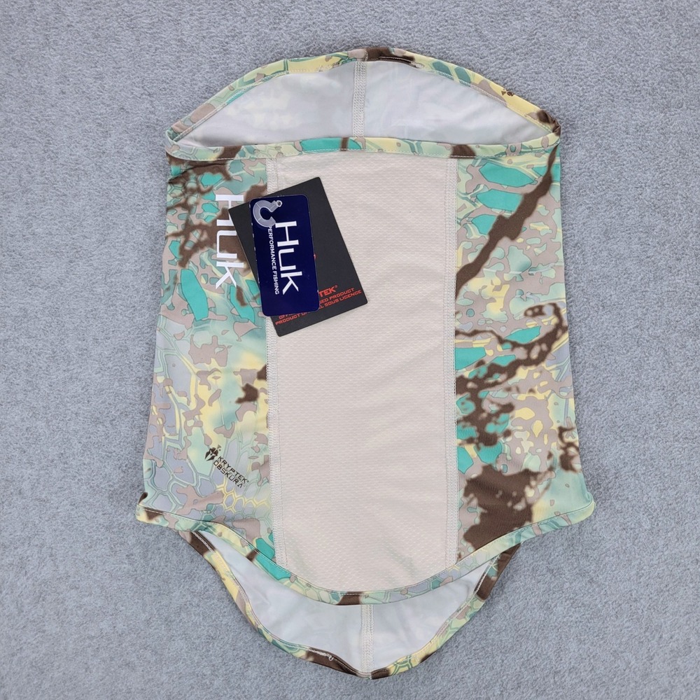 Huk Kryptek Gaiter Mens OS Camo Fishing Neck Gaiter Performance Mesh H3000244